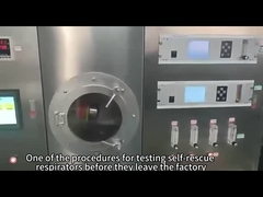 วิดีโอการทดสอบเครื่องหายใจช่วยตัวเองแบบกรอง