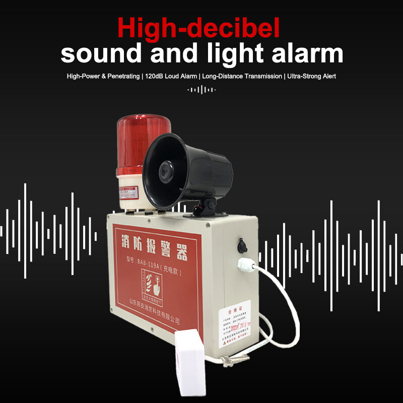Fire Alarm System Remote Control Alarm Device For Fire One-Button Alarm Emergency Situation