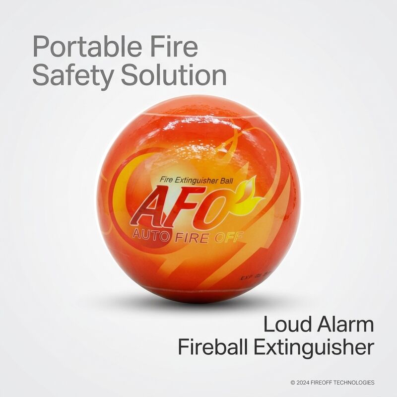 120dB Fireball Fire Extinguisher Extinguishing Range 3m