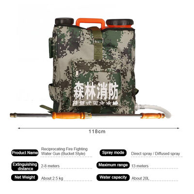 กระเป๋าเป้ยกระเป๋าสะพายไฟกระเป๋าปืนน้ํากระเป๋า 20L กระเป๋าสะพายไฟพกพา